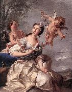 unknow artist Portrait of Madame de Bourbon-Conti as Venus oil painting reproduction